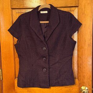 Coldwater Creek Plum Vest - Size 16